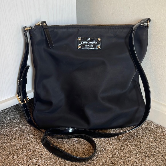 kate spade Handbags - Kate Spade black nylon crossbody